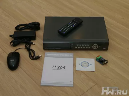Комплект поставки видеорегистратора ORIENT SEDR-6308AD