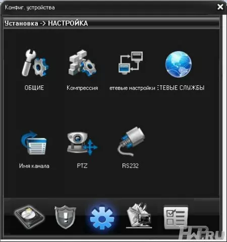 Web-интерфейс ORIENT SEDR-6308AD