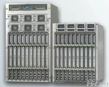 Высокая плотность установки Blade серверов