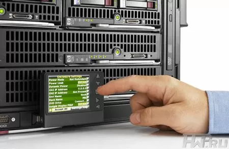 Возможности управления всем блейдом