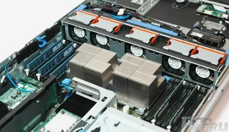 Сервер Dell PowerEdge R710 - вентиляторы