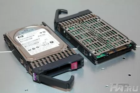 Жесткие диски сервера HP ProLiant DL360 G6