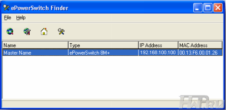 Интерфейс управления ePowerSwitch 8M+