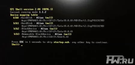 EFI материнской платы