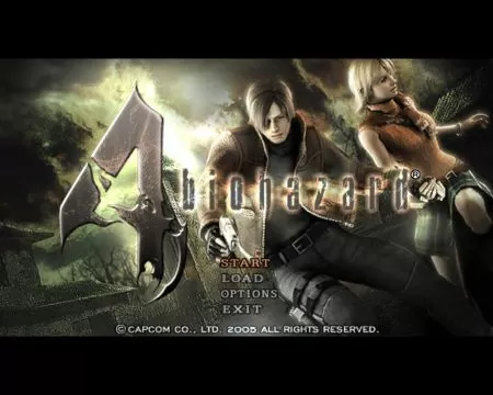 Меню Resident Evil 4
