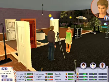 Фотосессия в Singles 2: Triple Trouble