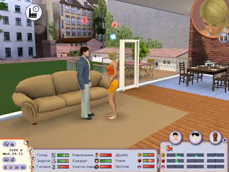 В игре Singles 2: Triple Trouble вам придётся кокетничать