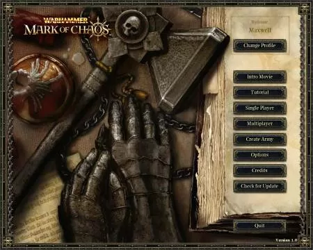 Warhammer - Mark of Chao