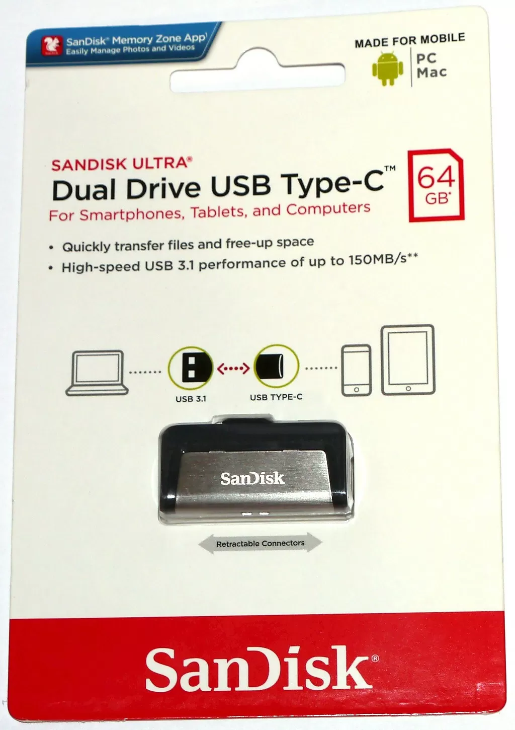 USB Flash SanDisk Ultra Dual 3.1 – двойная флешка с быстрым буфером | hwp.ru