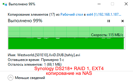 Тест Synology