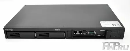 Synology RackStation RS212 - сетевое хранилище начального уровня
