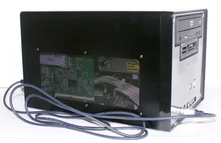 Установка ТВ-тюнера в компьютер на база Shuttle XPC