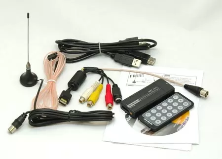 Комплект поставки ТВ-тюнера AverTV Hybrid+FM Volar