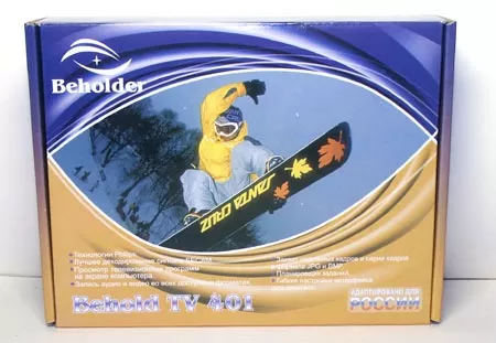 Упаковка Beholder TV 401