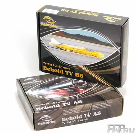 Упаковка Behold TV A8 и H8
