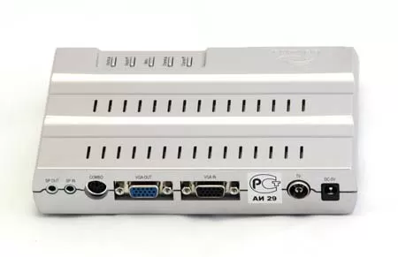 Вид сзади ТВ-тюнера Beholder Behold TV Intro