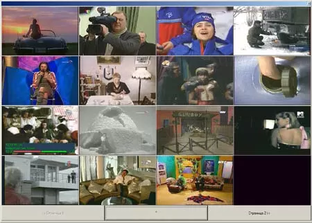 Предпросмотр каналов