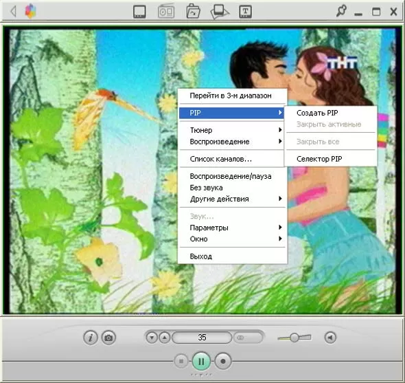 Оболочка Pinnacle MediaCenter