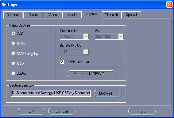 Настройки Pinnacle PCTV USB 2.0