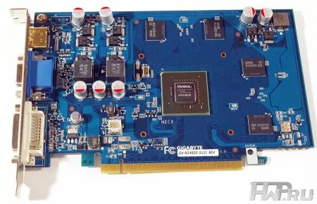 Внешний вид Gigabyte GT240