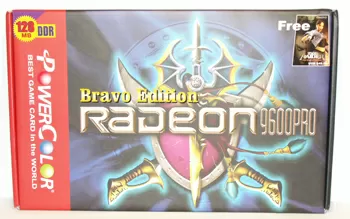 Коробка от PowerColor Radeon 9600 PRO Bravo