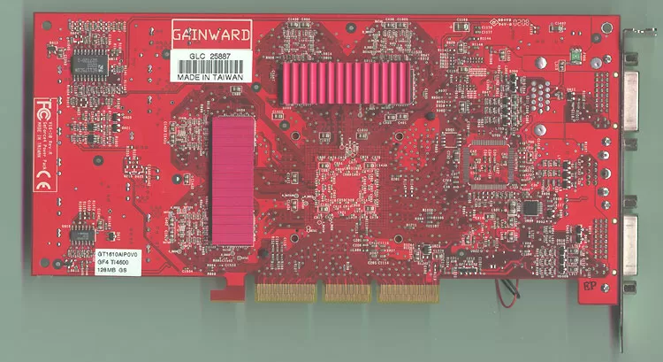 Gainward PowerPack Ultra/750XP Golden Sample сзади