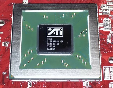 Видеочип ATI Radeon 9800 PRO (R350)