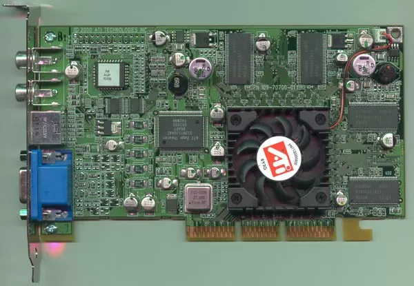 Radeon 64 DDR спереди