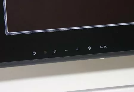 Дизайн LCD монитора Shuttle XP17, органы управления