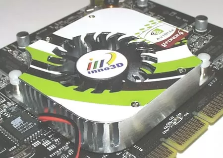 Inno3D Tornado4 Ti4200-8x: кулер на видеочипе