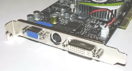 Передняя панель GeForce4 Ti4200-8x от Inno3D