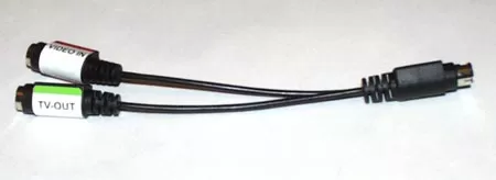 Кабель-разветвитель ТВ-выход/видеовход