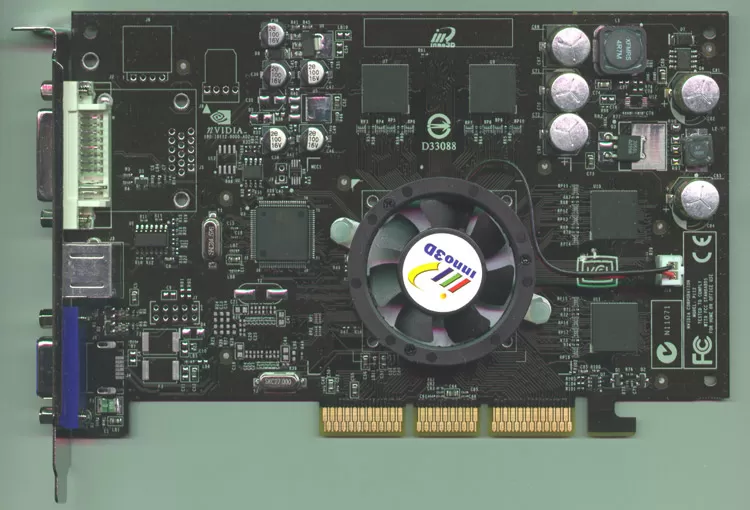 Видеокарта Inno3D Tornado4 MX440 AGP8x