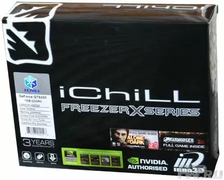 nno3D i-Chill GTS250 - C250TTP-I5GTCD (GeForce GTS 250)