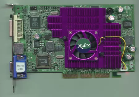Референсная видеокарта SiS Xabre 400