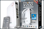 ТВ-тюнер Compro VideoMate V200F - автономник с FM-радио и необычным дизайном