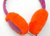 HIPER Sound Orange – меховые накладные Bluetooth-наушники